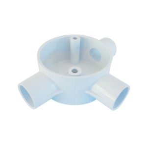 3 WAY ROUND BOX 20MM