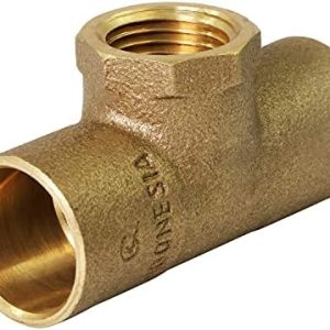 1/2 inch female tee solder