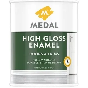 (Medal) High Gloss enamel Black 1lt