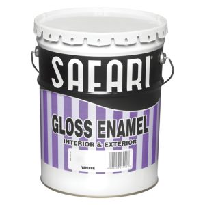 (Safari) Gloss Enamel Black 1lt